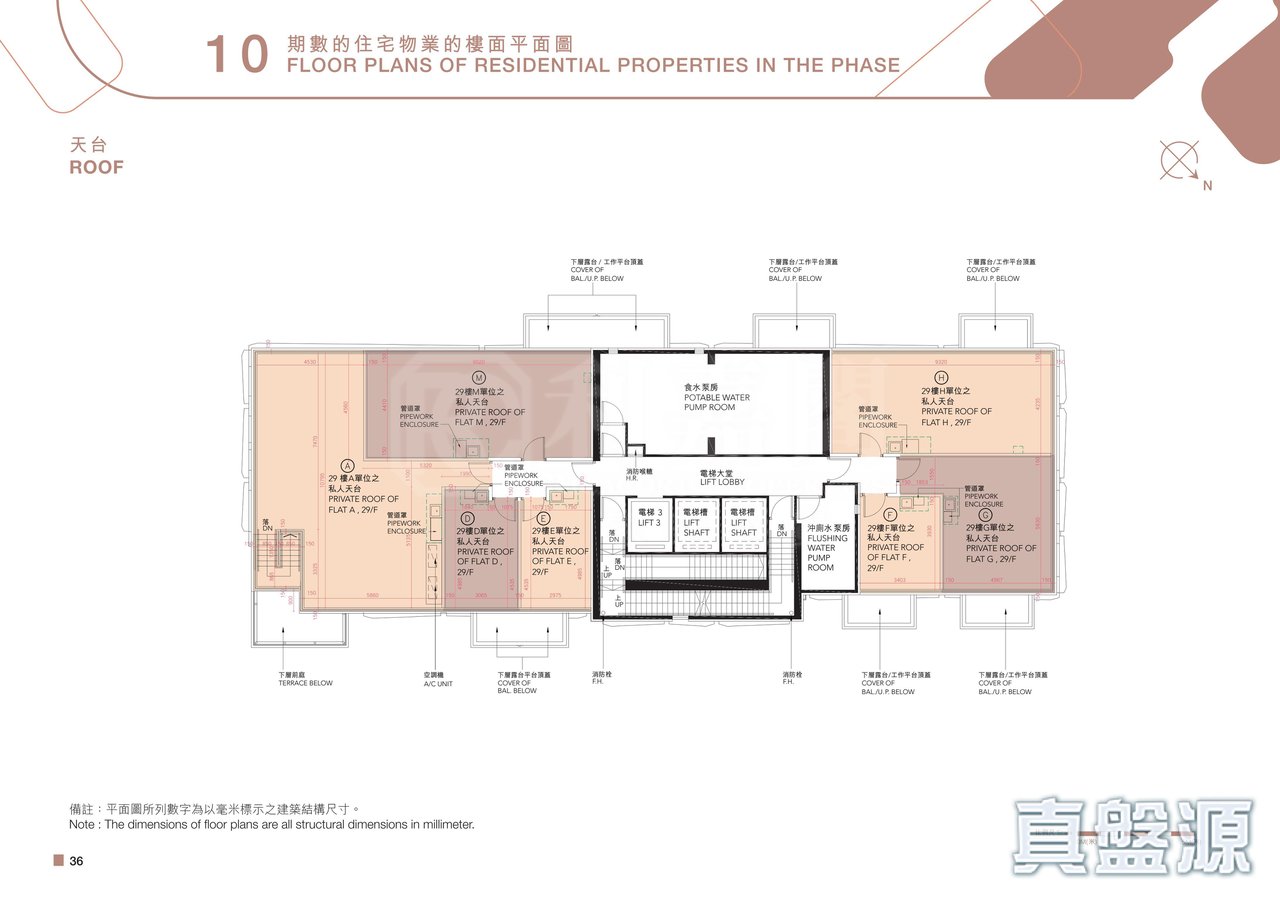 必嘉坊 3期 Baker Circle．Greenwich 天台 天台