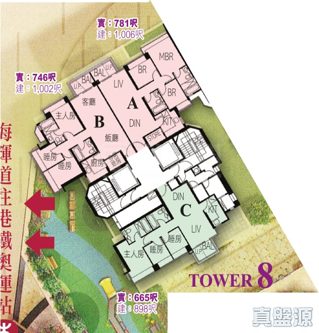 一号银海 8座 低层 B室 奥运站/南昌