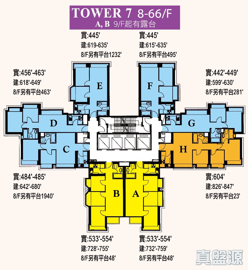 THE PACIFICA PHASE 2 - Tower 7 High Floor Zone Flat G West Kowloon