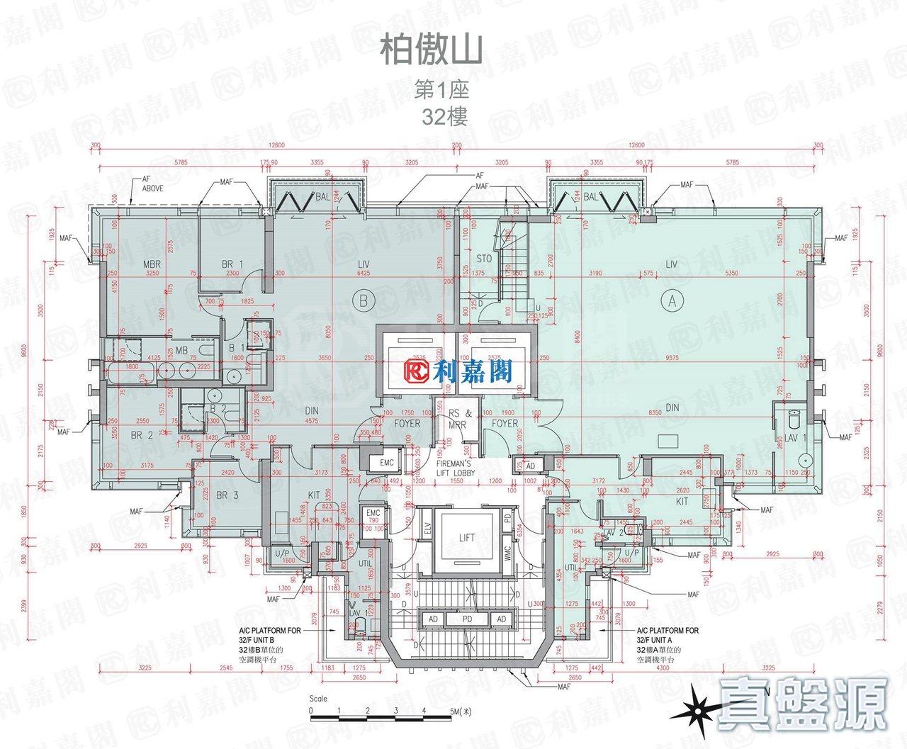 柏傲山 1座 32樓