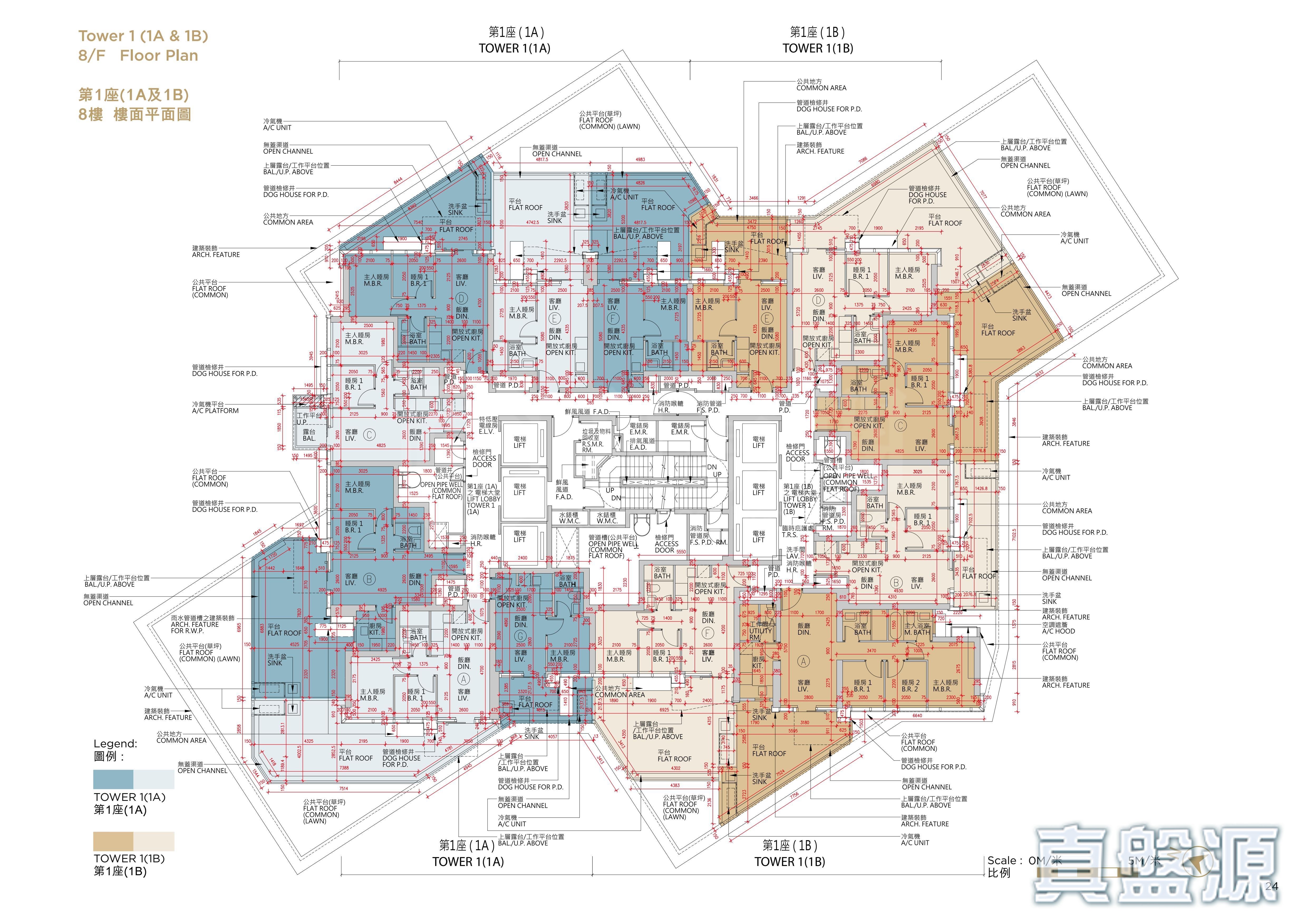日出康城 12期C GRAND SEASONS 1座 (1A) 中层 F室 将军澳