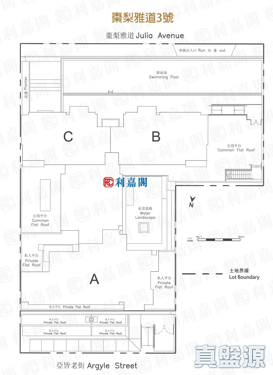 棗梨雅道3號 規劃圖