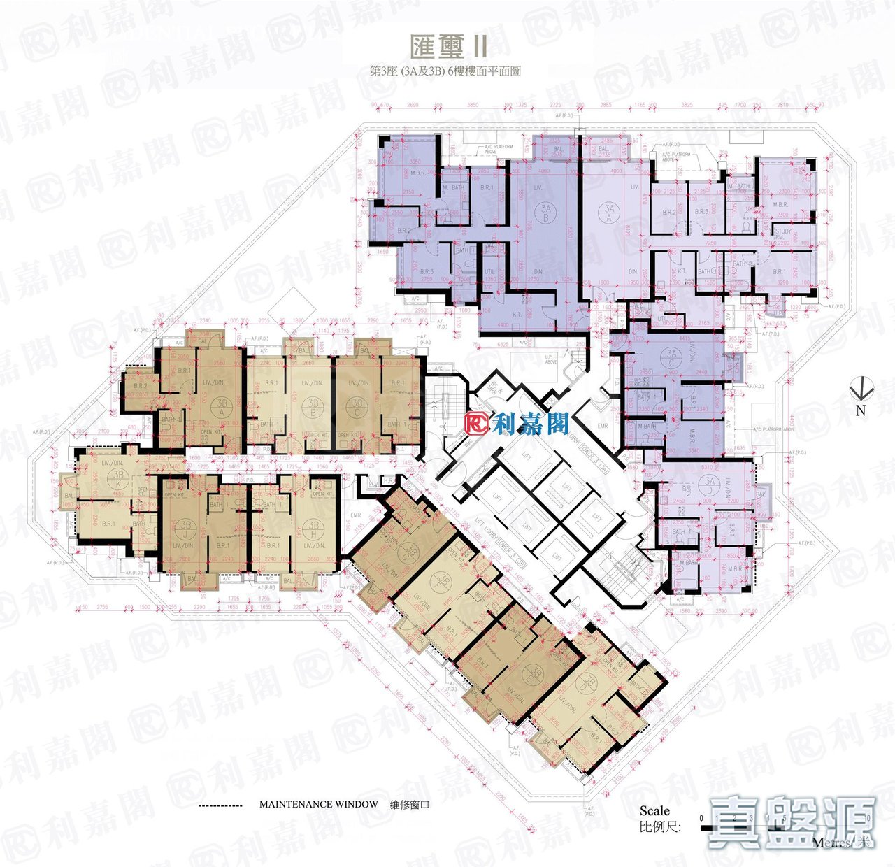 匯璽II 3期 3A,3B座 6樓