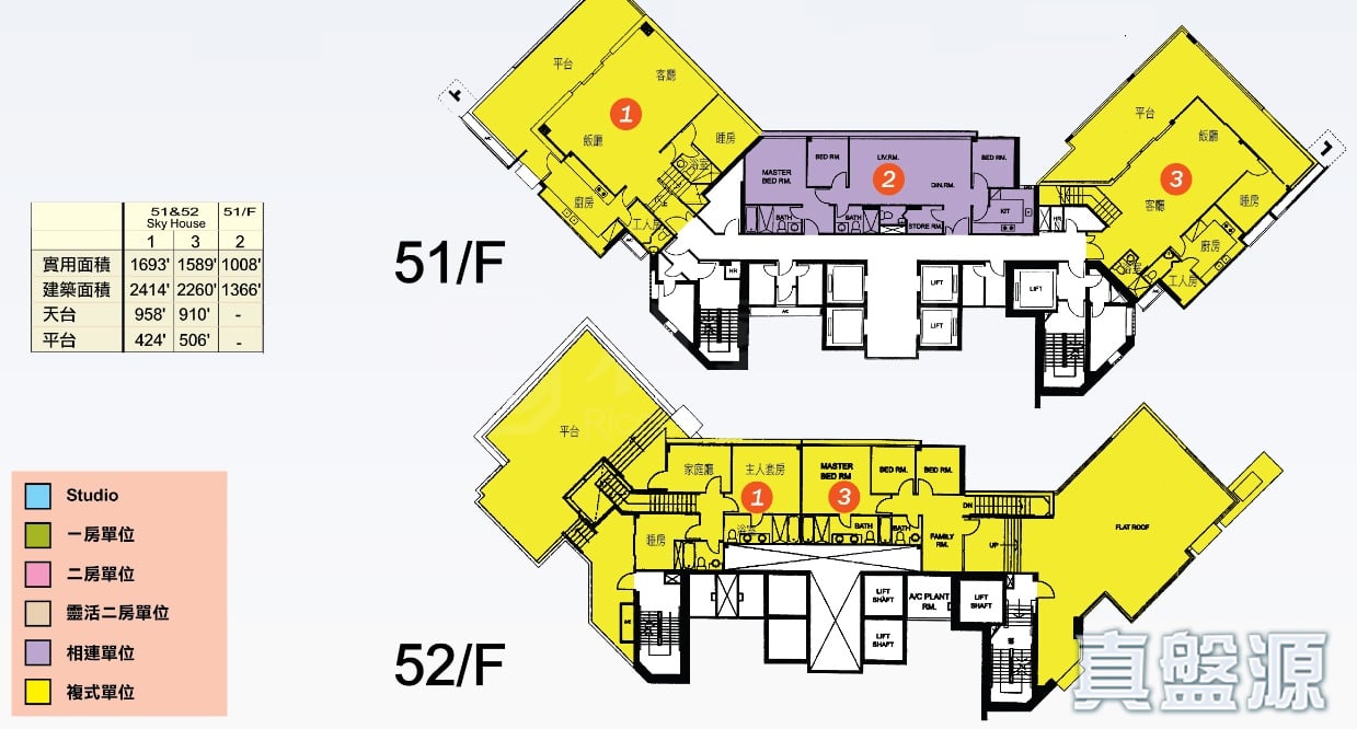 H CUBE Medium Floor Zone Flat 06 Tsuen Wan