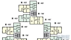 北角中心大廈 C座 低層 1室 北角/北角半山