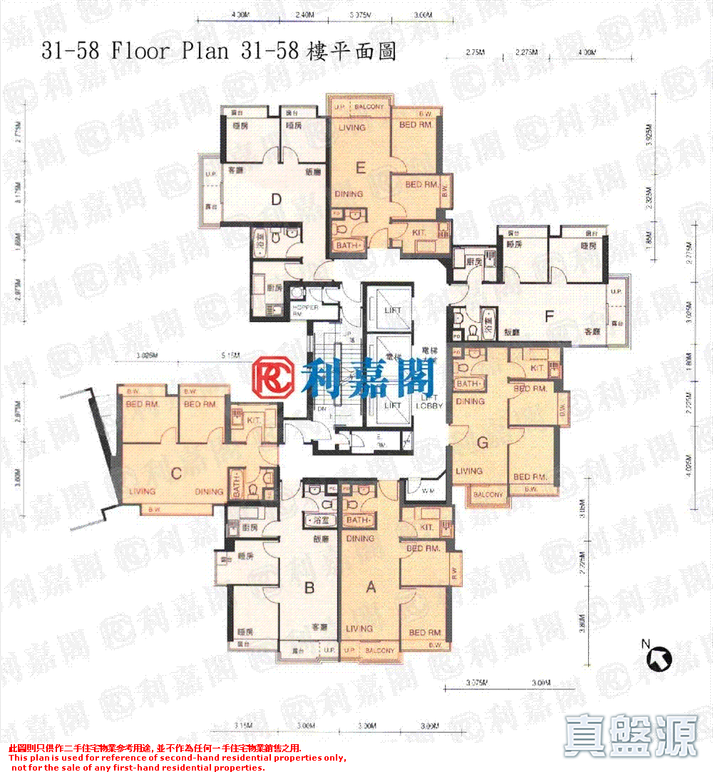 凯帆轩 3座 高层 B室 奥运站/南昌