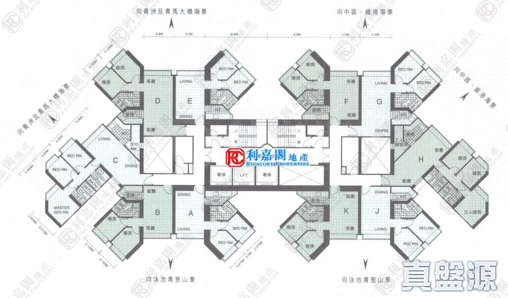 高逸华轩 高层 J室 中上环/西区