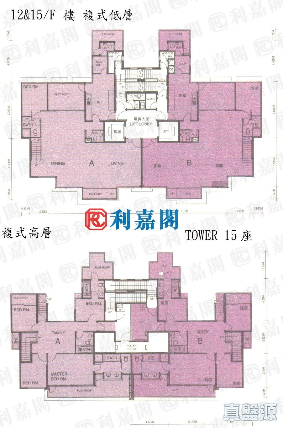 毕架山一号 4期 15座 低层 何文田/京士柏/九龙塘/又一村