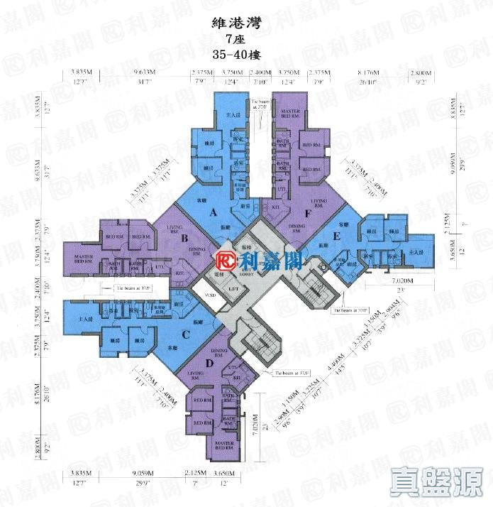 維港灣 7座 極高層 F室 奧運站/南昌