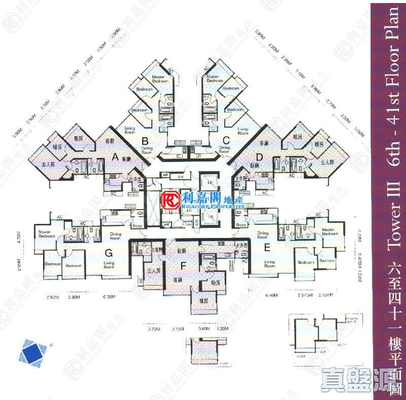 THE WATERFRONT PHASE 1 - Tower 3 Very High Floor Zone Flat C Kowloon Station/Tsim Sha Tsui/Jordan