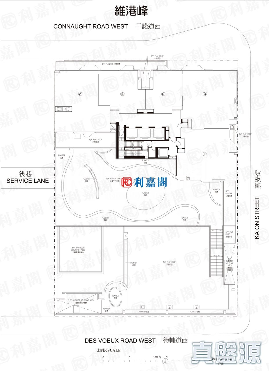 維港峰 規劃圖