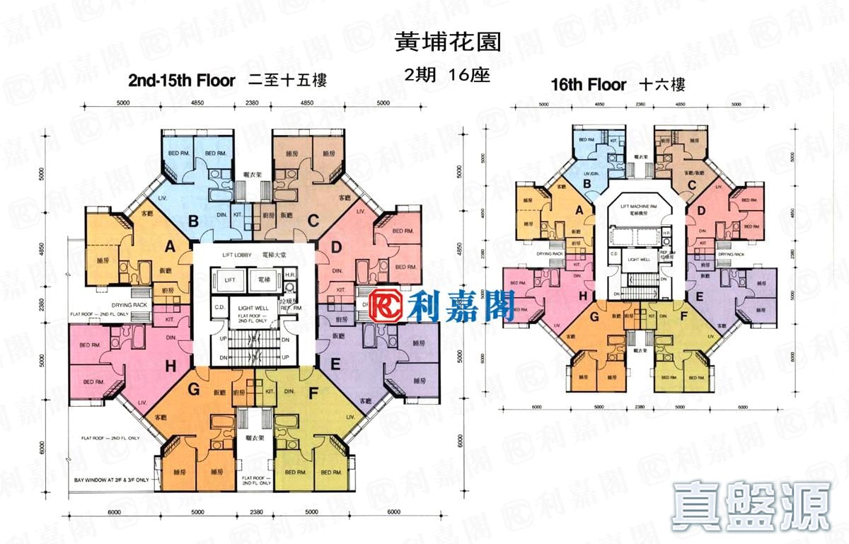 黄埔花园 2期 锦桃苑 16座 高层 A室 红磡/黄埔/海逸