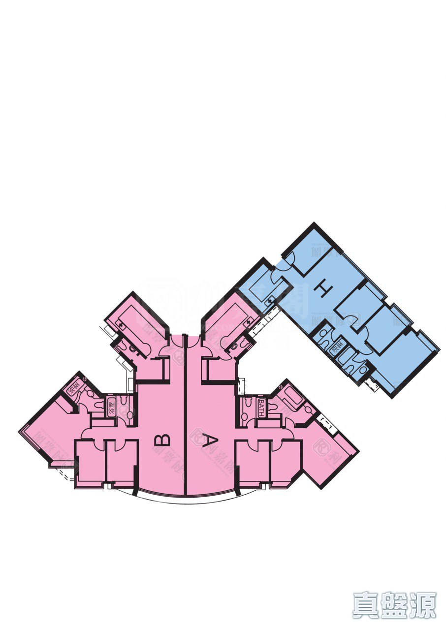 LAGUNA VERDE PHASE 4 LAGUNA GRANDE - Tower 17 High Floor Zone Flat ABH Hung Hom/Whampoa/Laguna Verde