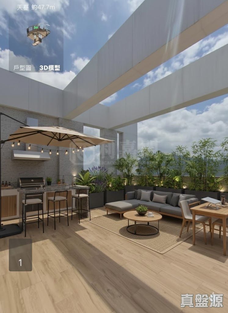 名日．九肚山 1座 極高層 B室 沙田/火炭/九肚山