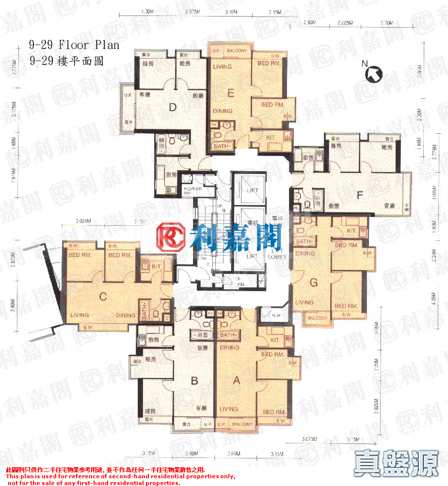 凱帆軒 3座 高層 E室 奧運站/南昌