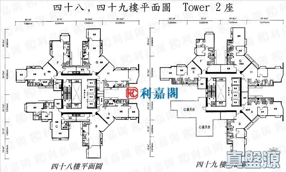 南丰广场 1座 极高层 H室 将军澳
