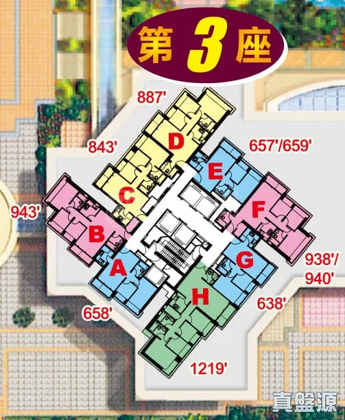 都會駅 1期 3座 高層 E室 將軍澳