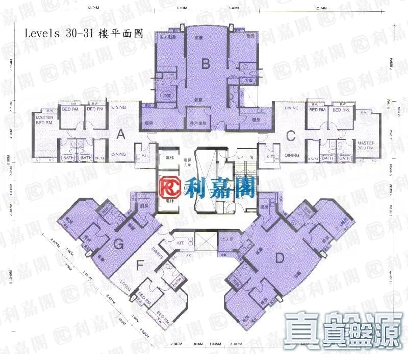 海逸豪园 5期 翠堤湾 22座 极高层 F室 红磡/黄埔/海逸