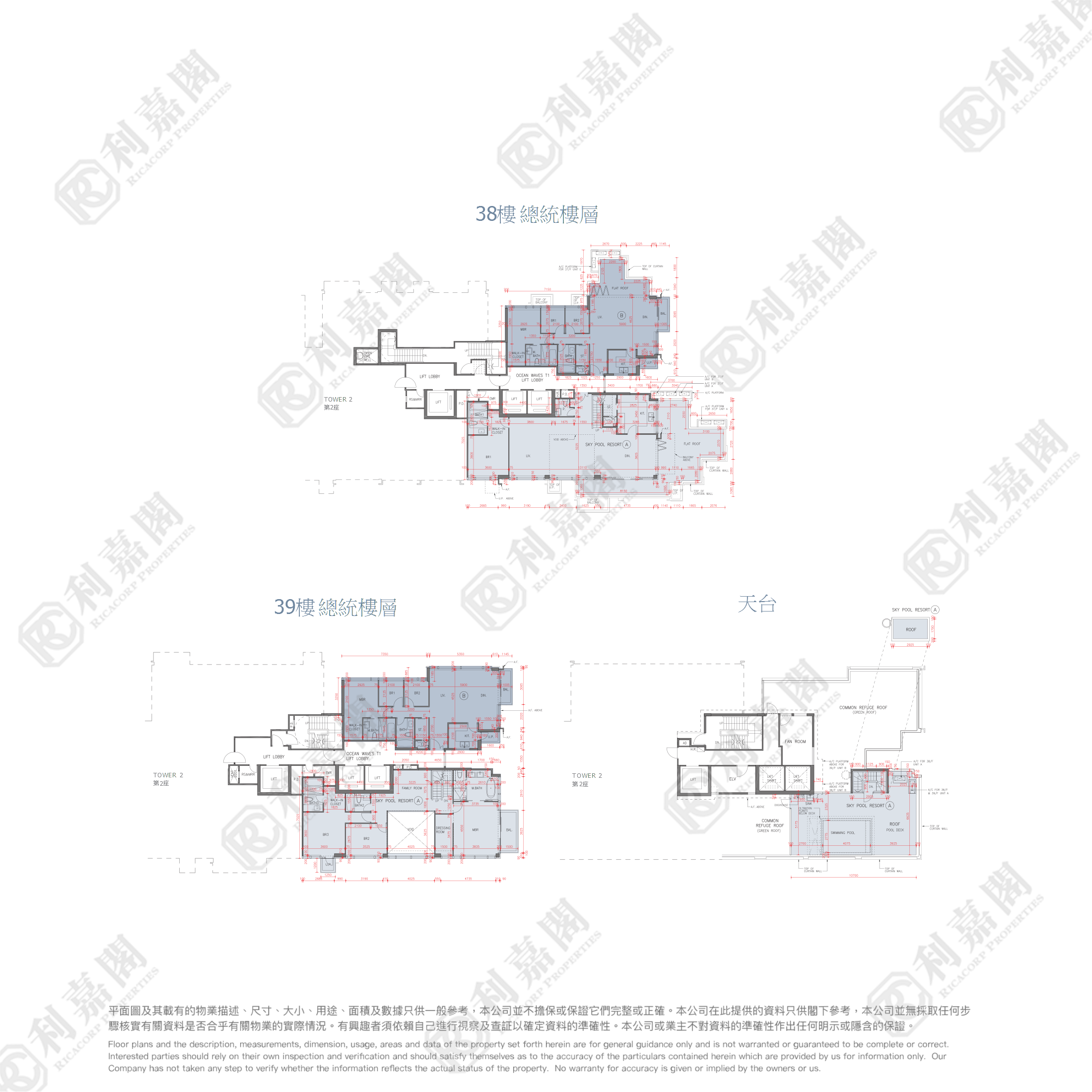 VICTORIA SKYE OCEAN WAVES TOWER 1