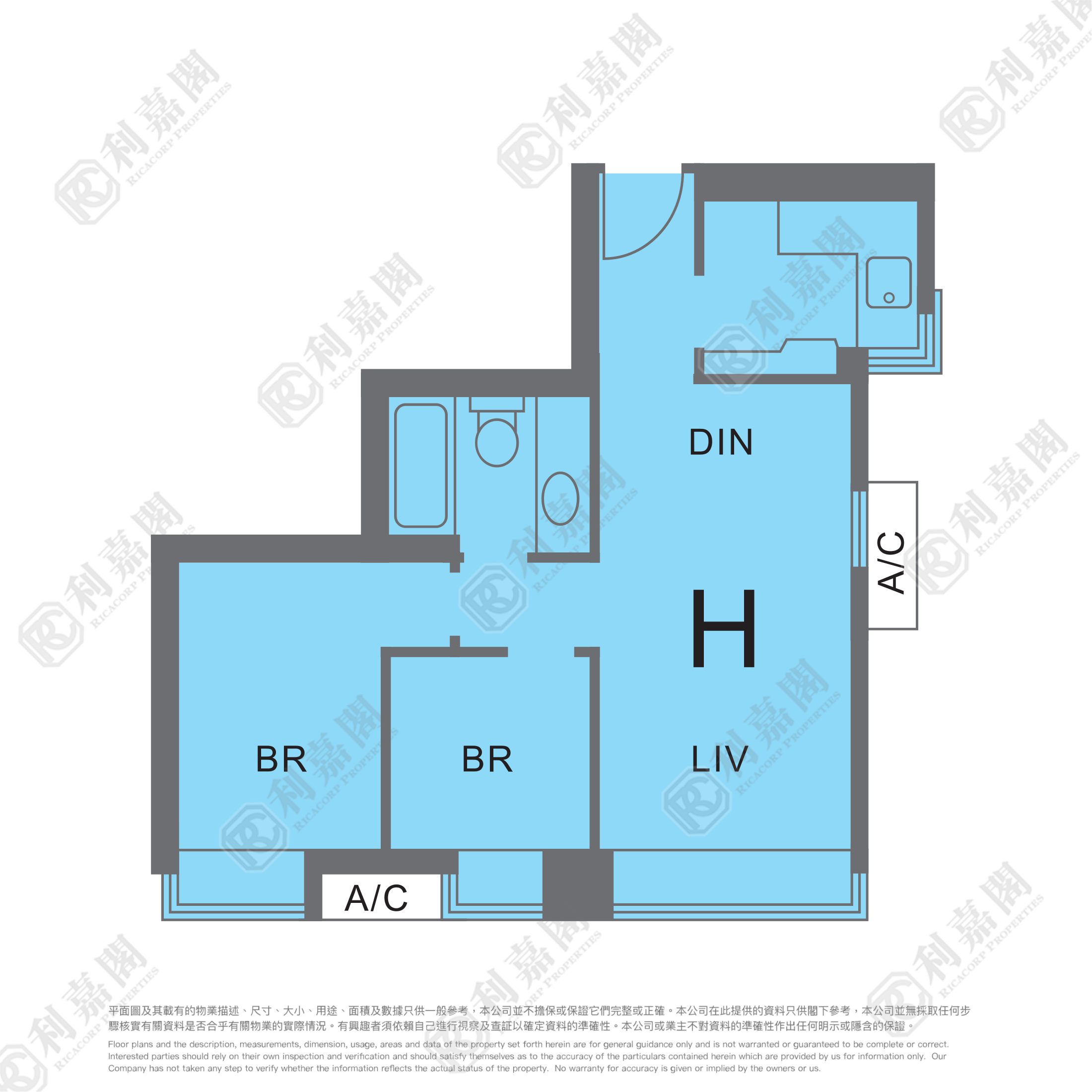 将军澳中心 2期 2座 中层 H室 将军澳