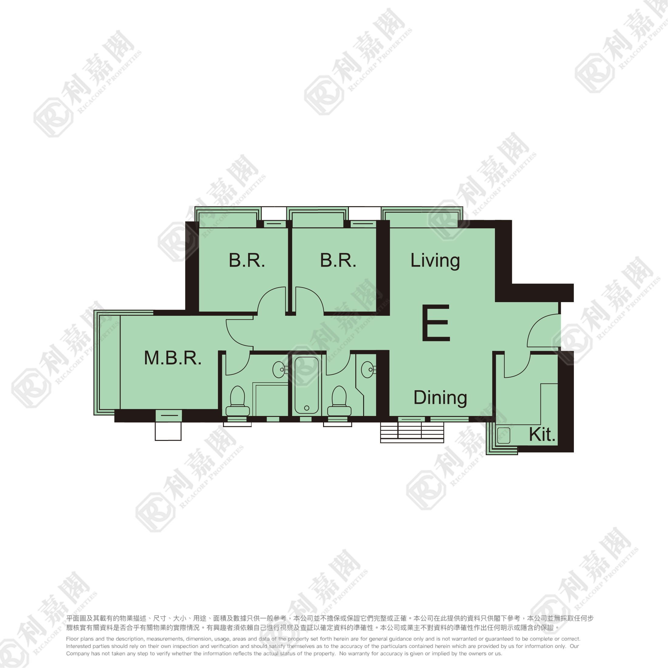 新都城 1期 6座 高層 E室 將軍澳