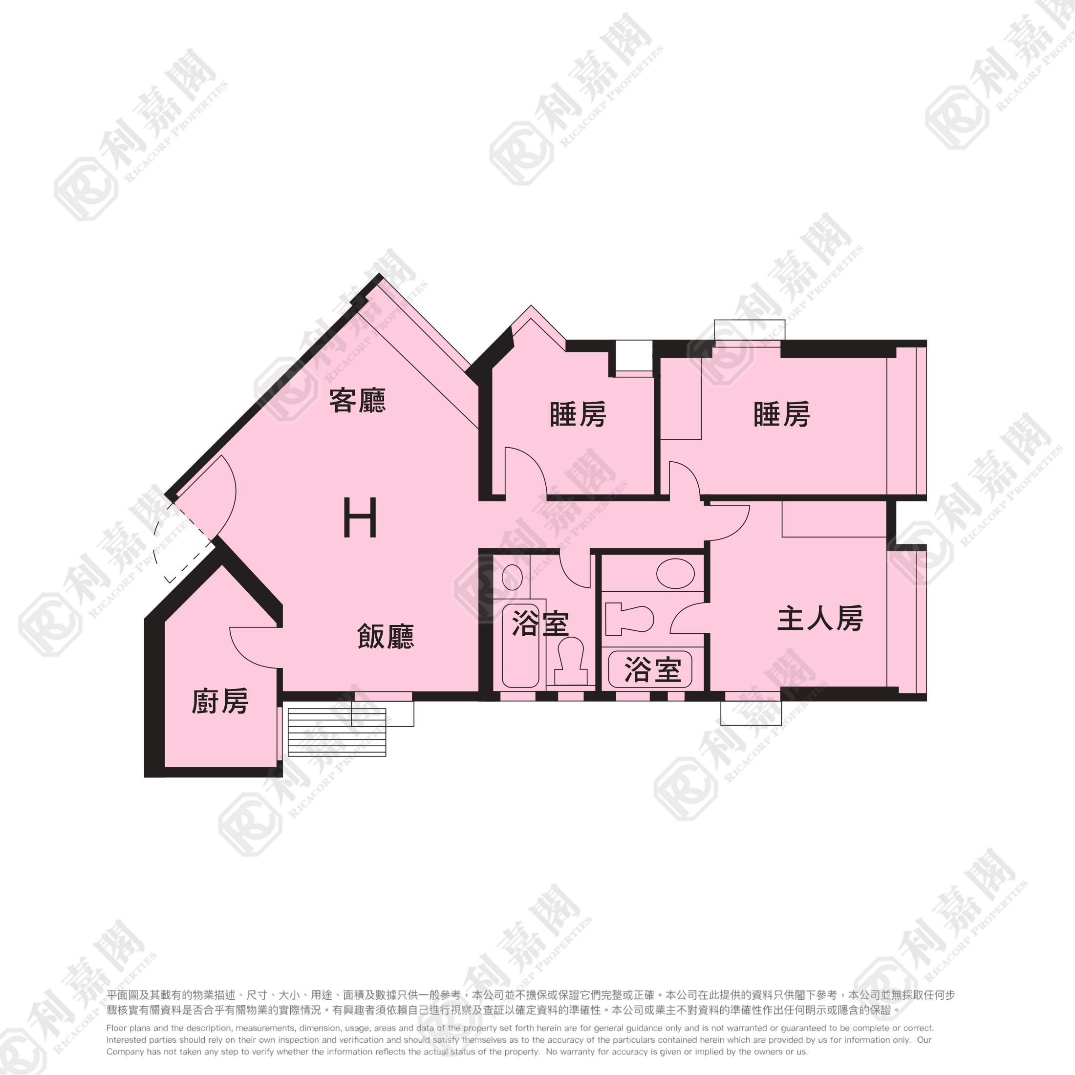 麗港城 2期 27座 中層 H室 觀塘/藍田/油塘