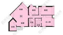 丽港城 2期 27座 中层 H室 观塘/蓝田/油塘
