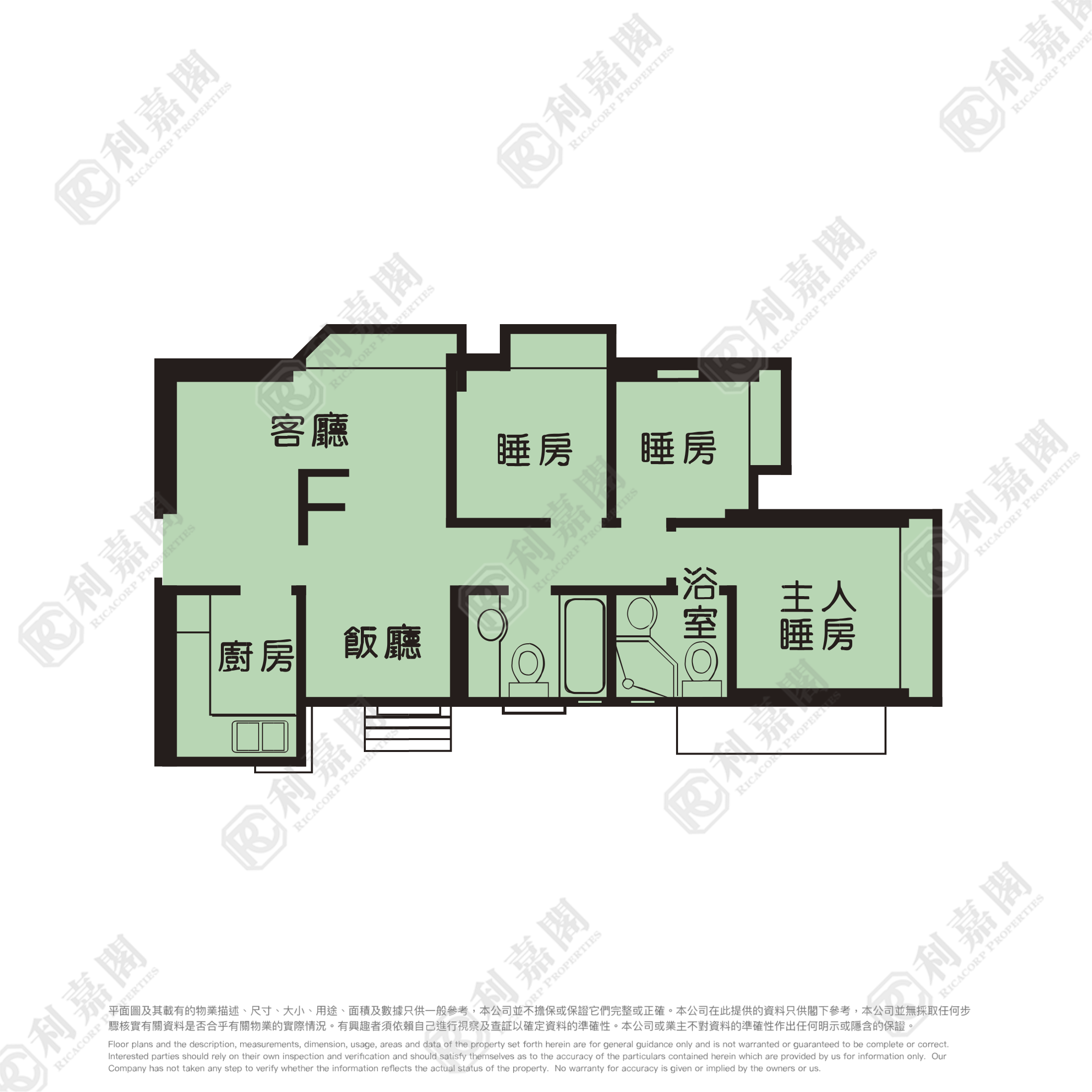 新都城 2期 1座 中層 F室 將軍澳