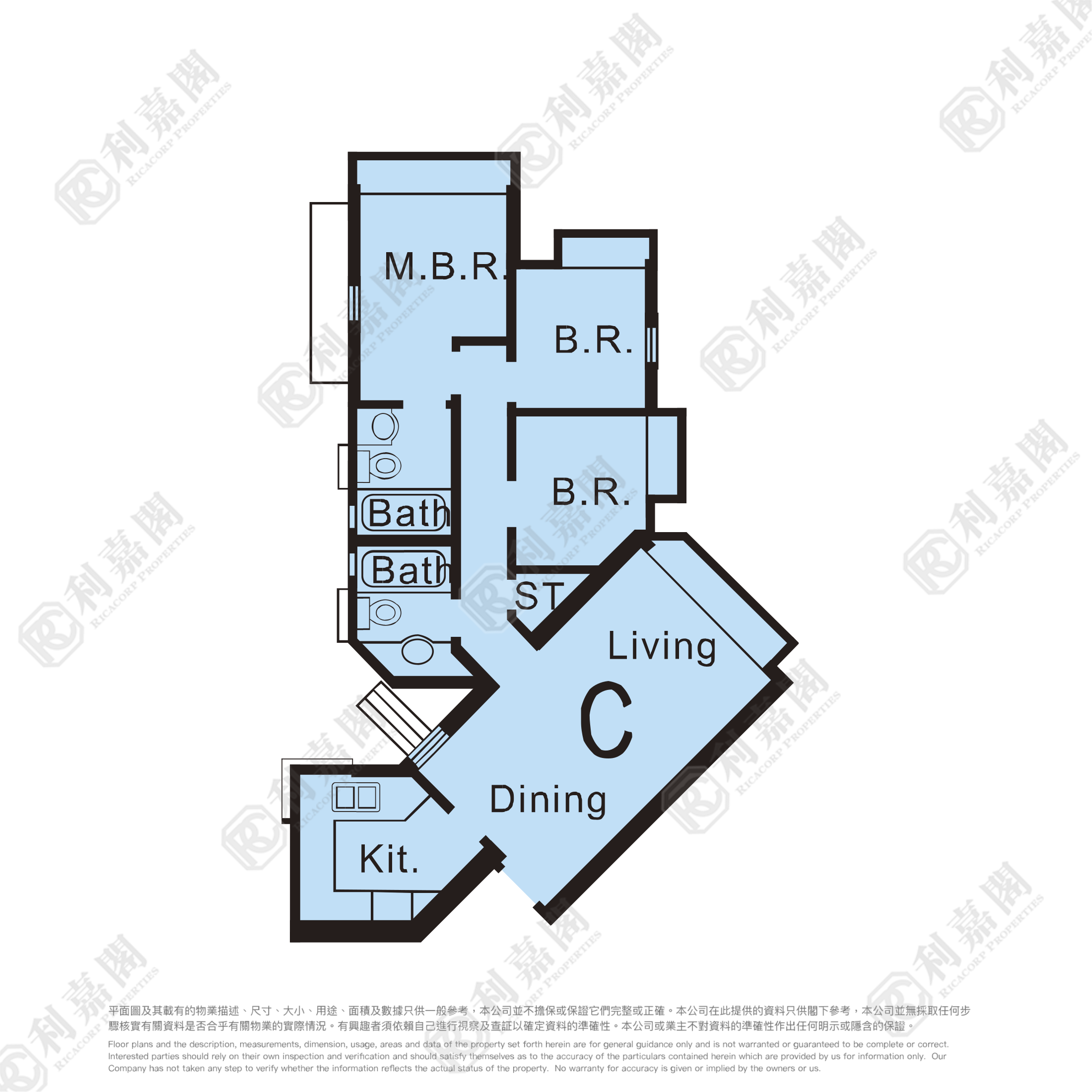 新都城 2期 4座 中層 C室 將軍澳