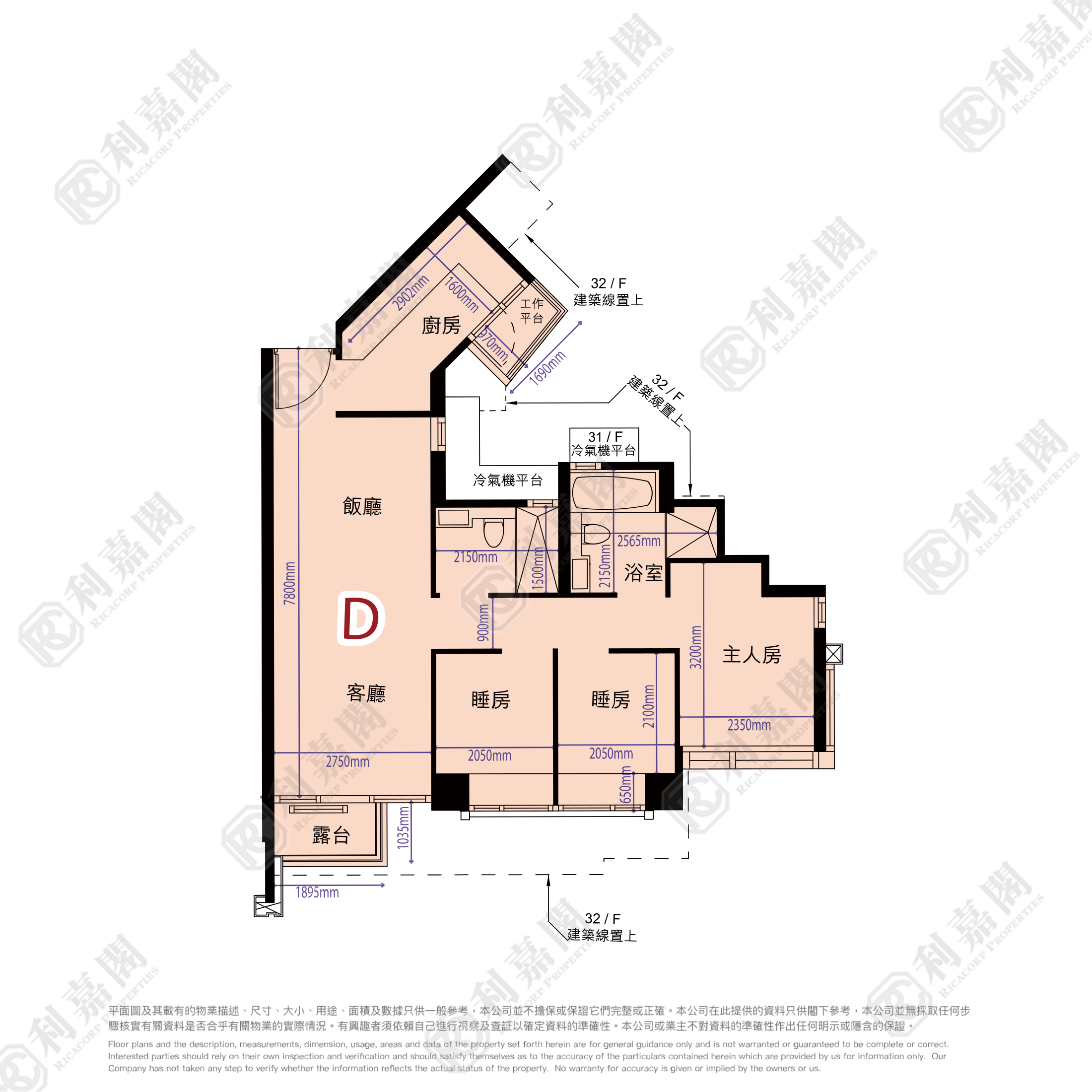 天晉 II 5A座 低層 D室 將軍澳