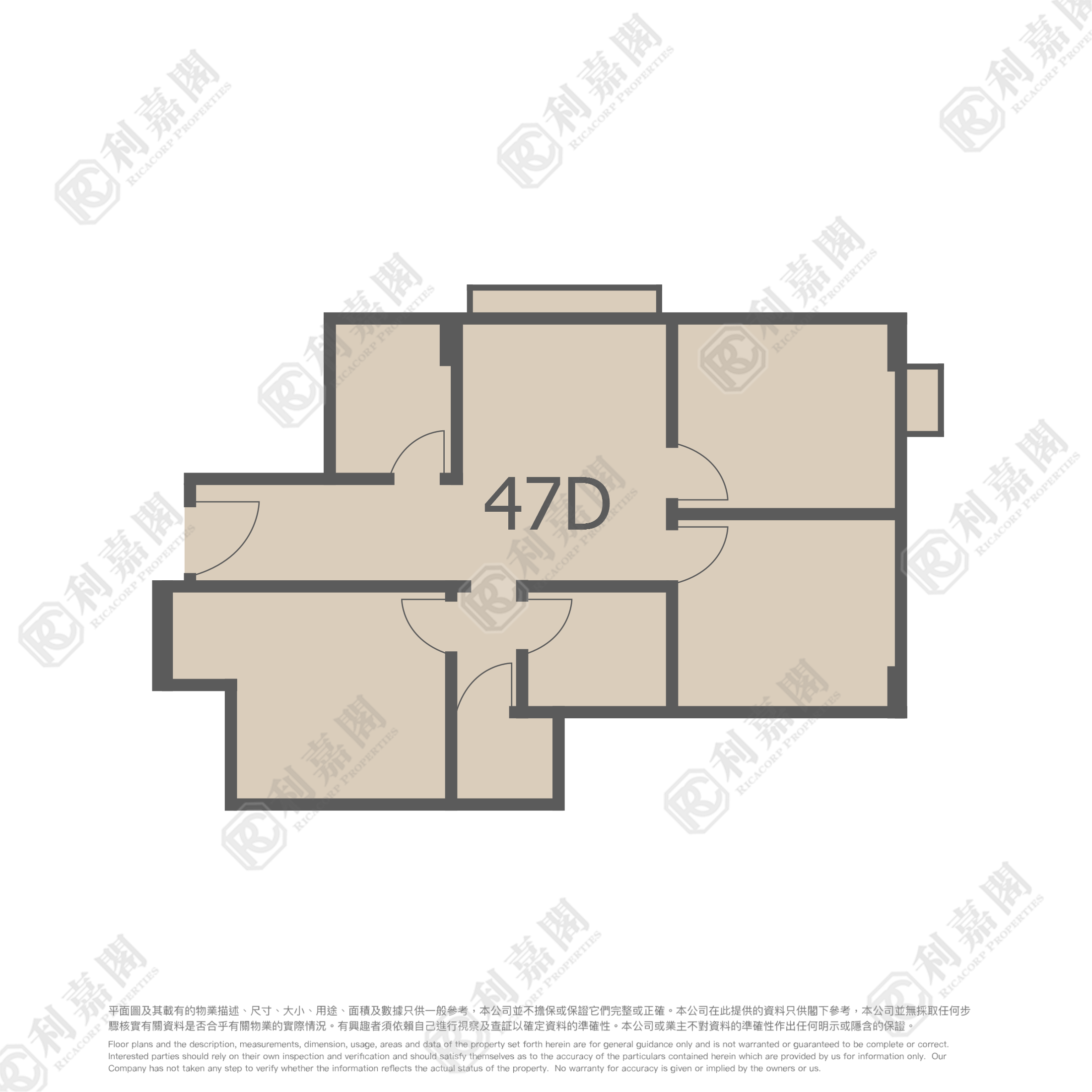 美孚新邨 3期 百老匯街45-47號 高層 D室 美孚/華景