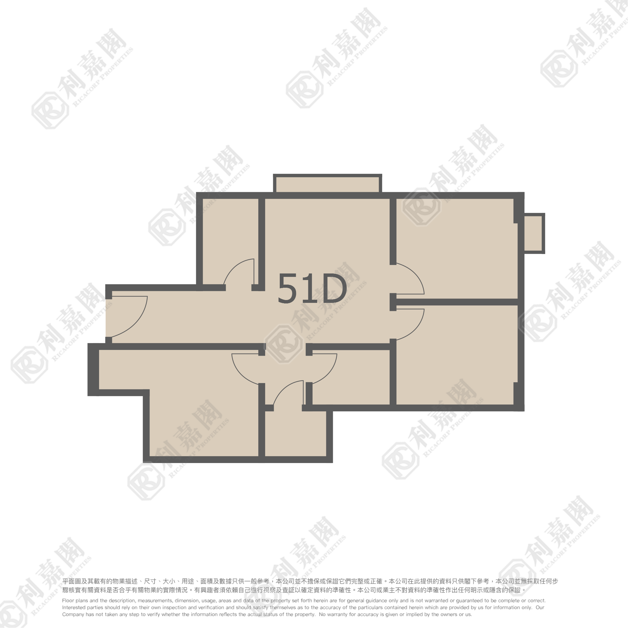 美孚新邨 3期 百老汇街49-51号 低层 D室 美孚/华景