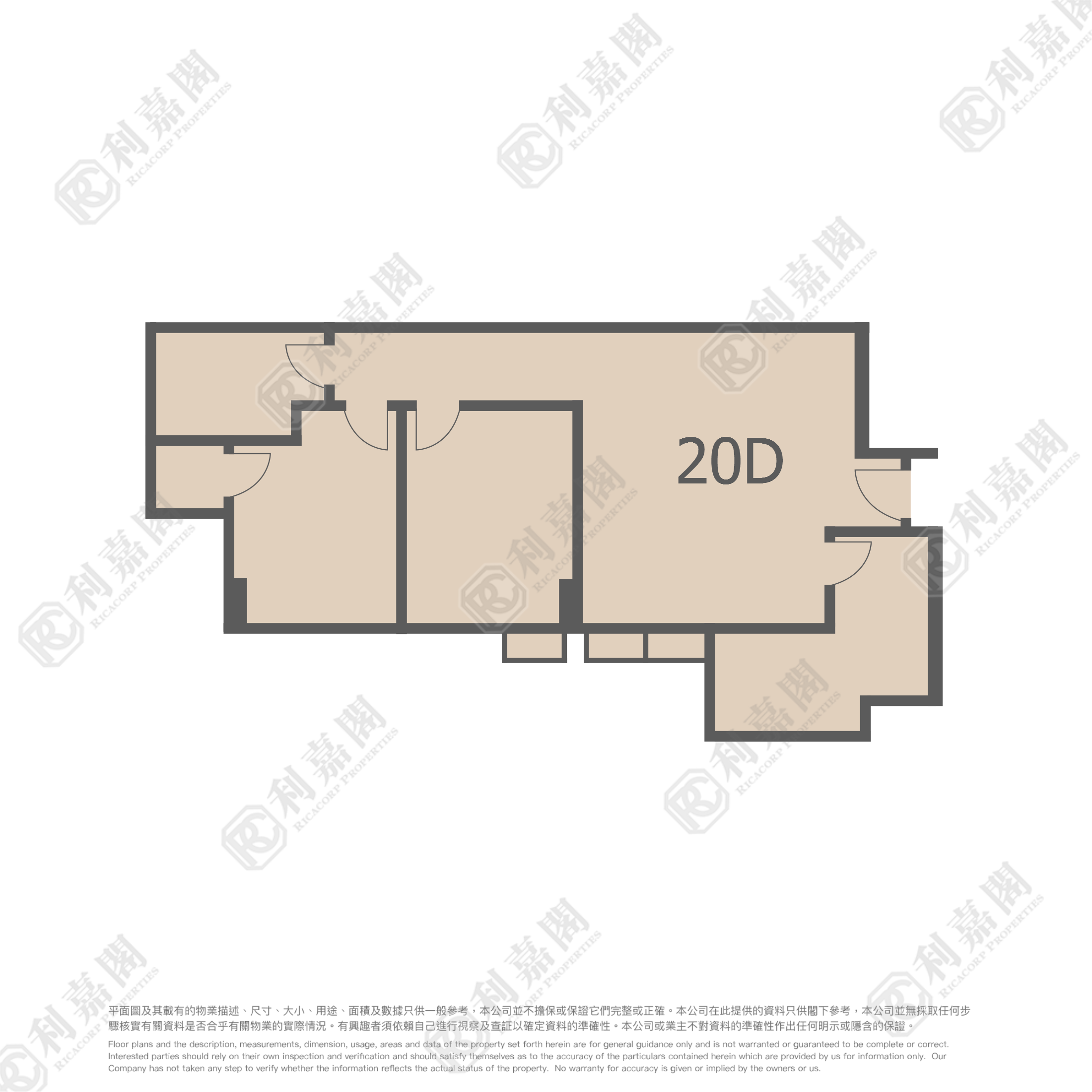 美孚新邨 5期 兰秀道18-20号 高层 D室 美孚/华景