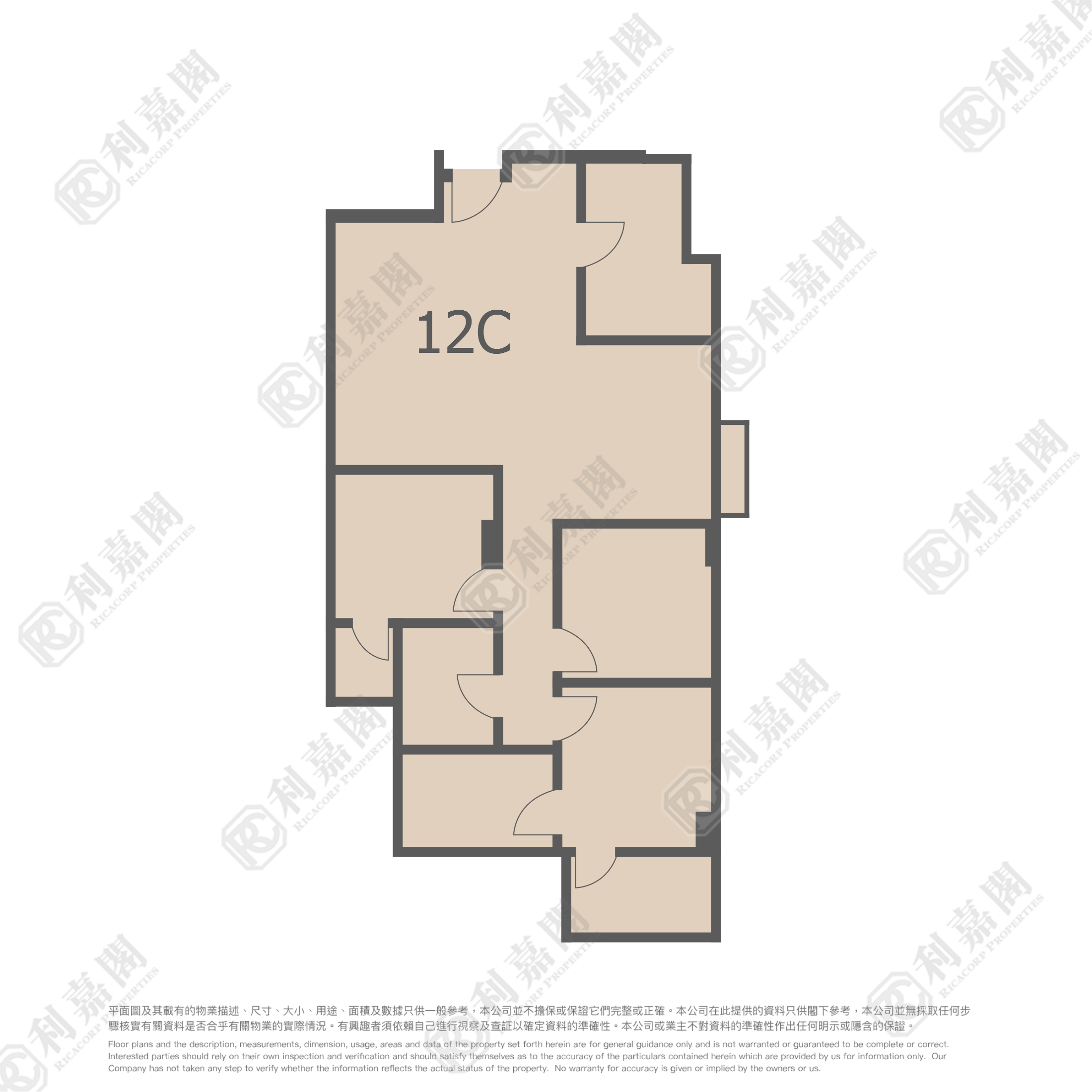 MEI FOO SUN CHUEN PHASE 7 - 10-12 Lai Wan Road Medium Floor Zone Flat C Mei Foo/Wonderland Villas