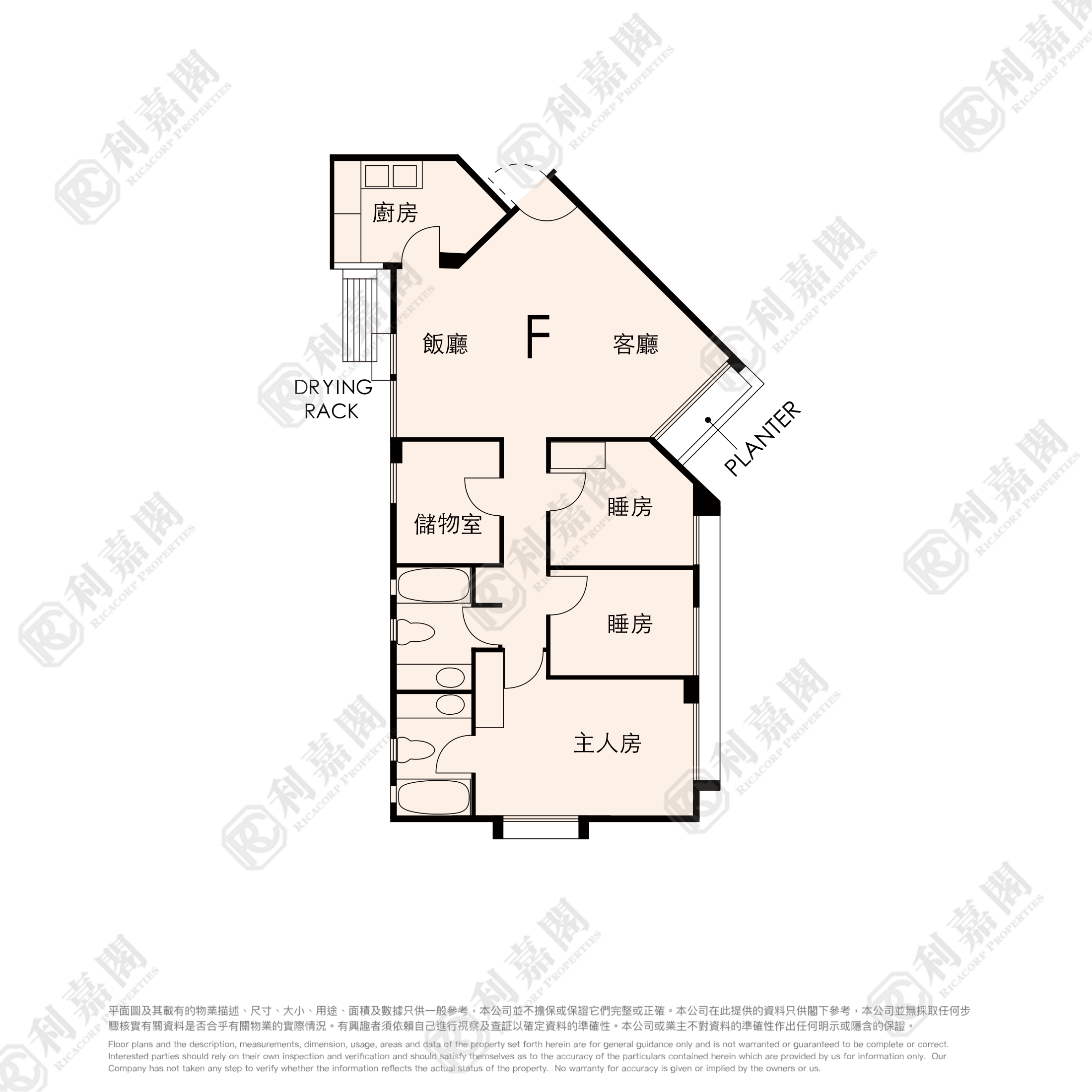 黃埔花園 9期 百合苑 10座 極高層 F室 紅磡/黃埔/海逸