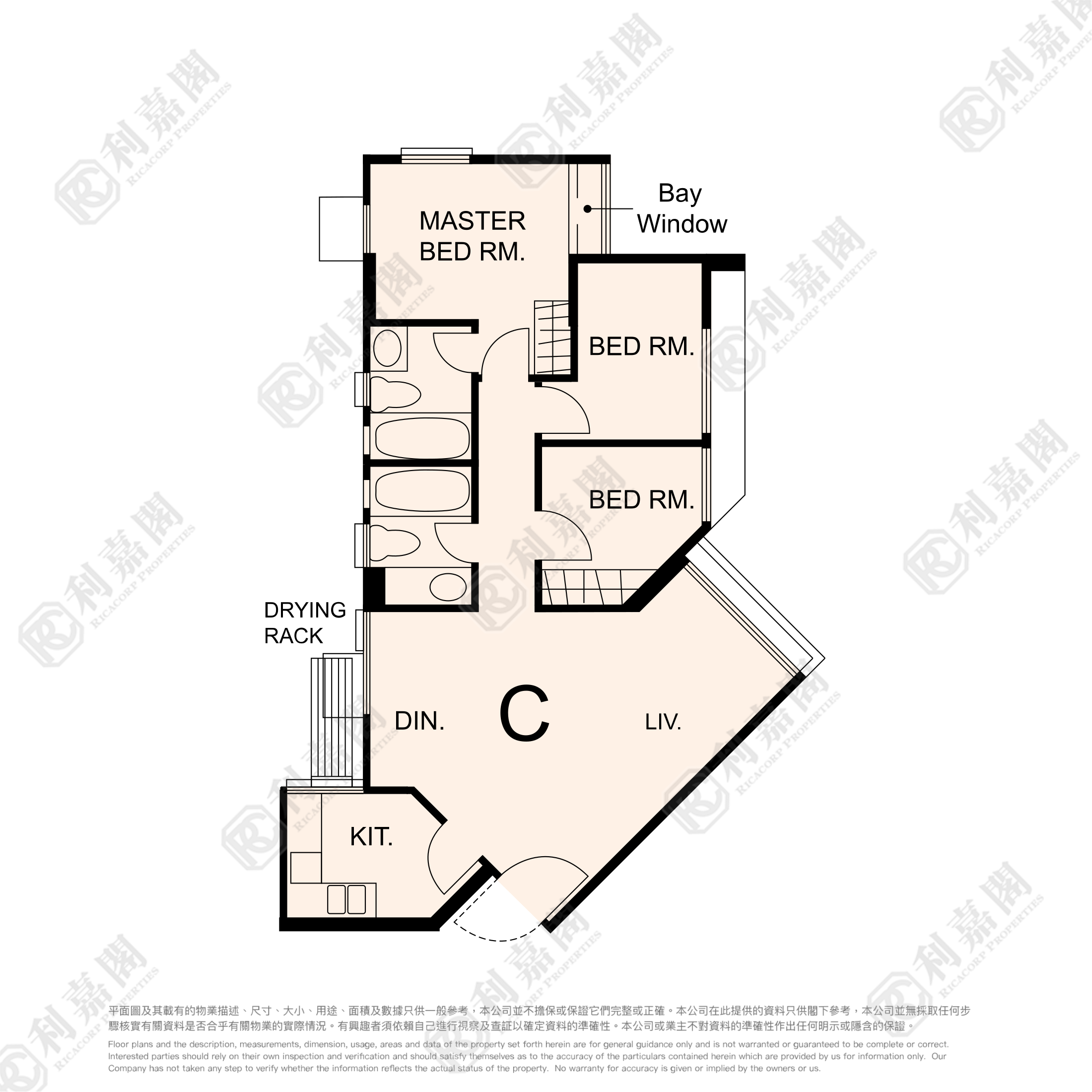 黃埔花園 11期 紫荊苑 3座 高層 C室 紅磡/黃埔/海逸