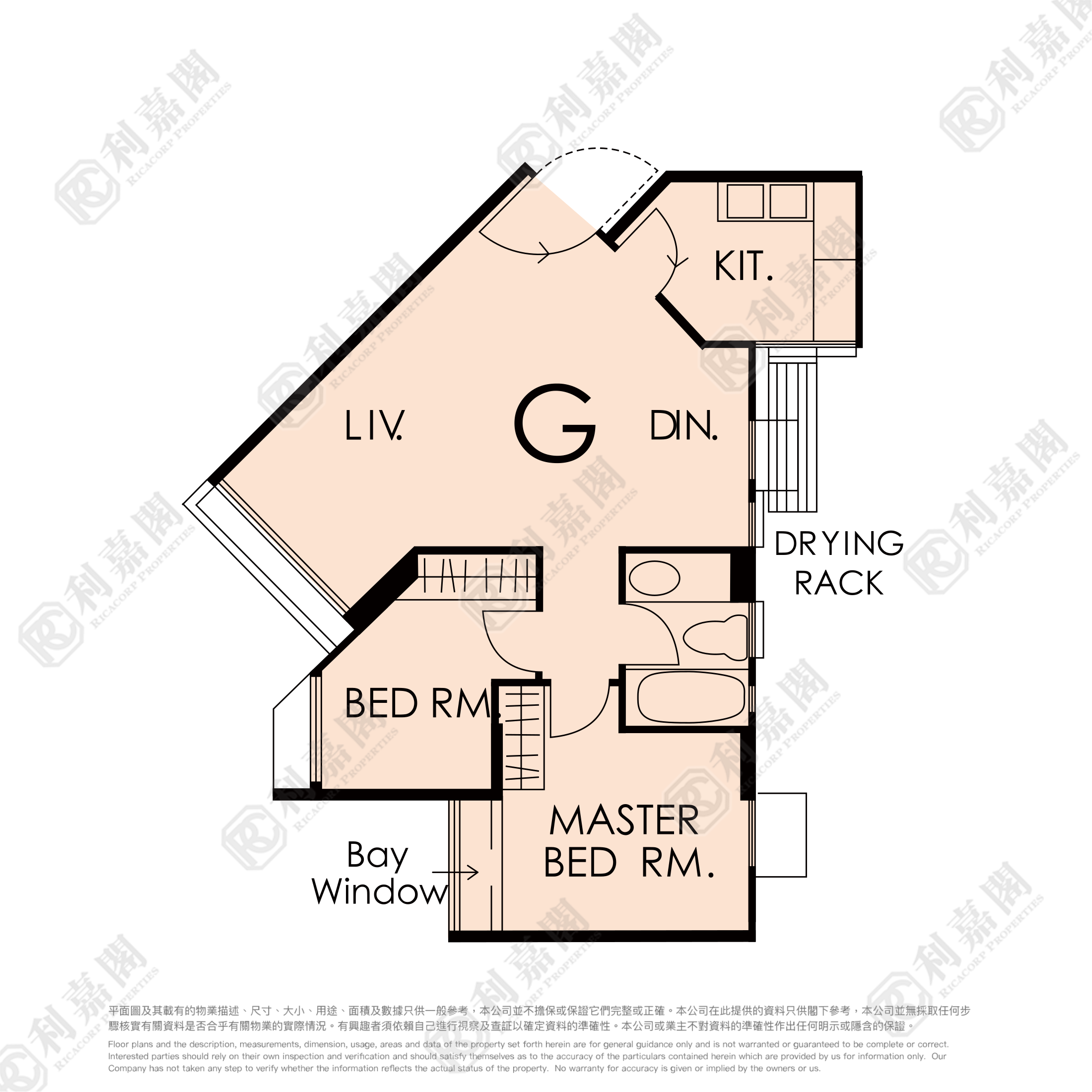 黄埔花园 11期 紫荆苑 5座 中层 G室 红磡/黄埔/海逸