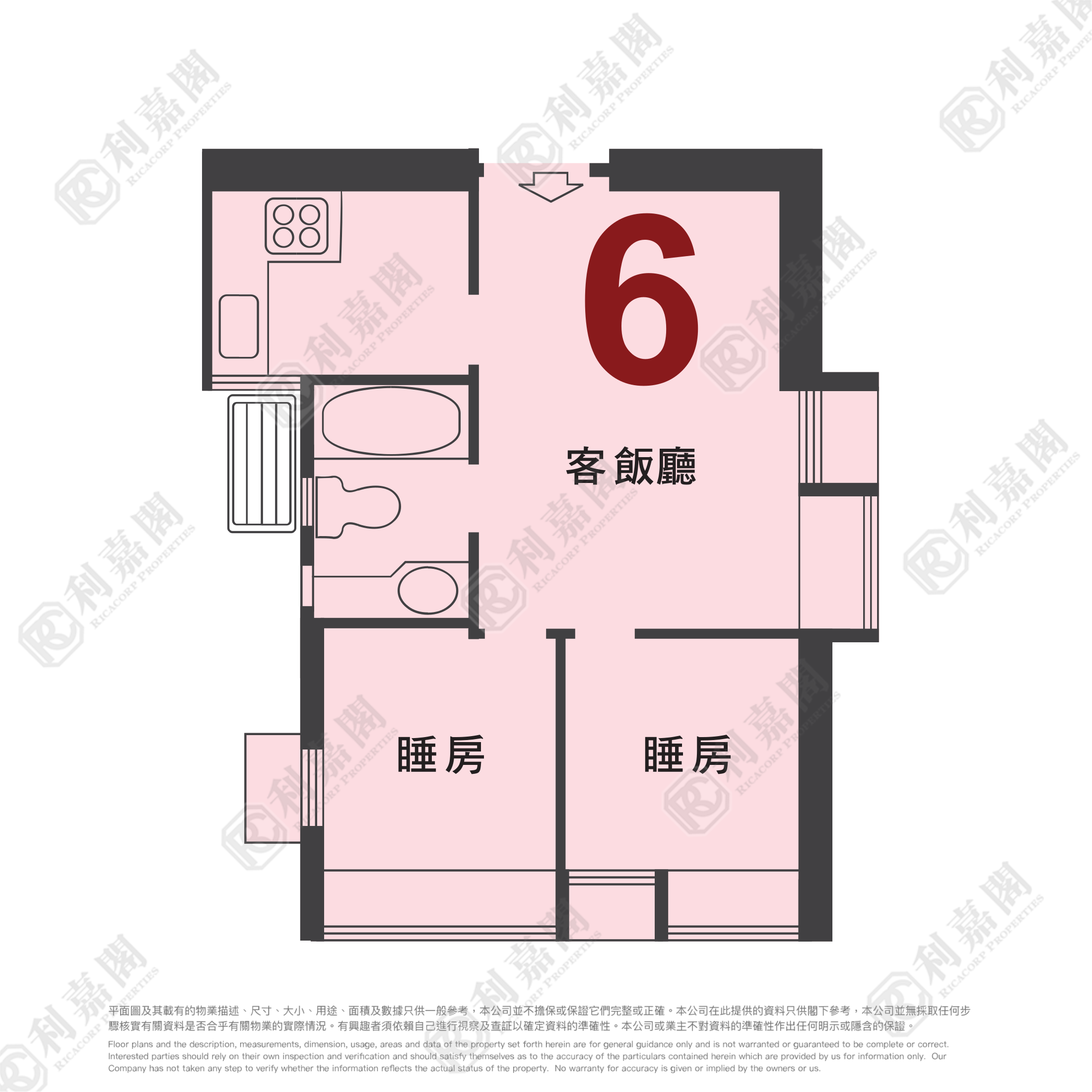 新港城 4期 M座 高层 6室 马鞍山