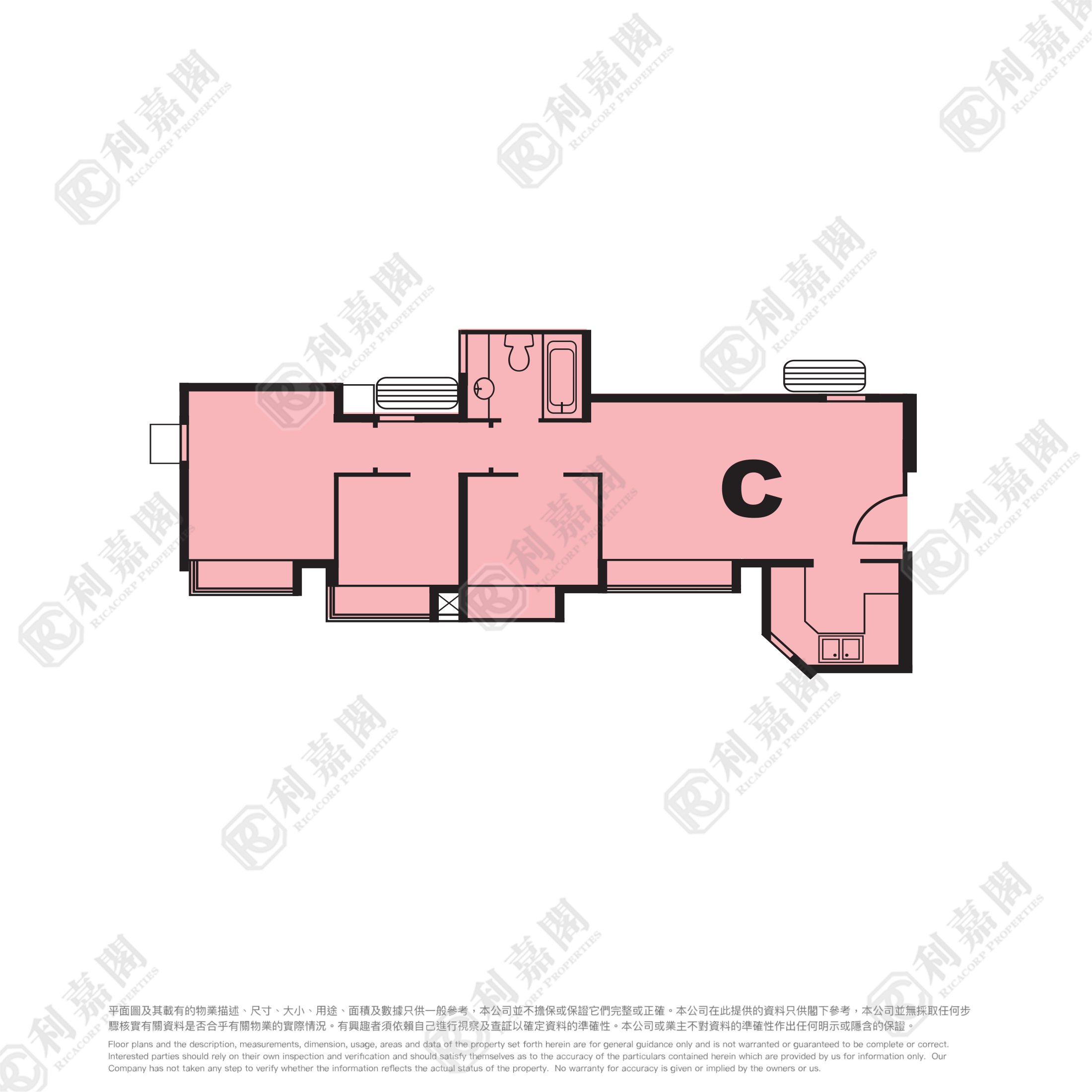 昇悅居 6座 中層 C室 西九龍