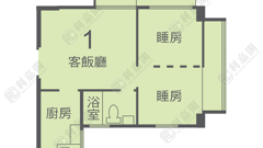 金獅花園 2期 金福閣 (E座) 極高層 1室 大圍