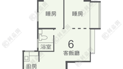 金獅花園 2期 金滿閣 (F座) 極高層 6室 大圍