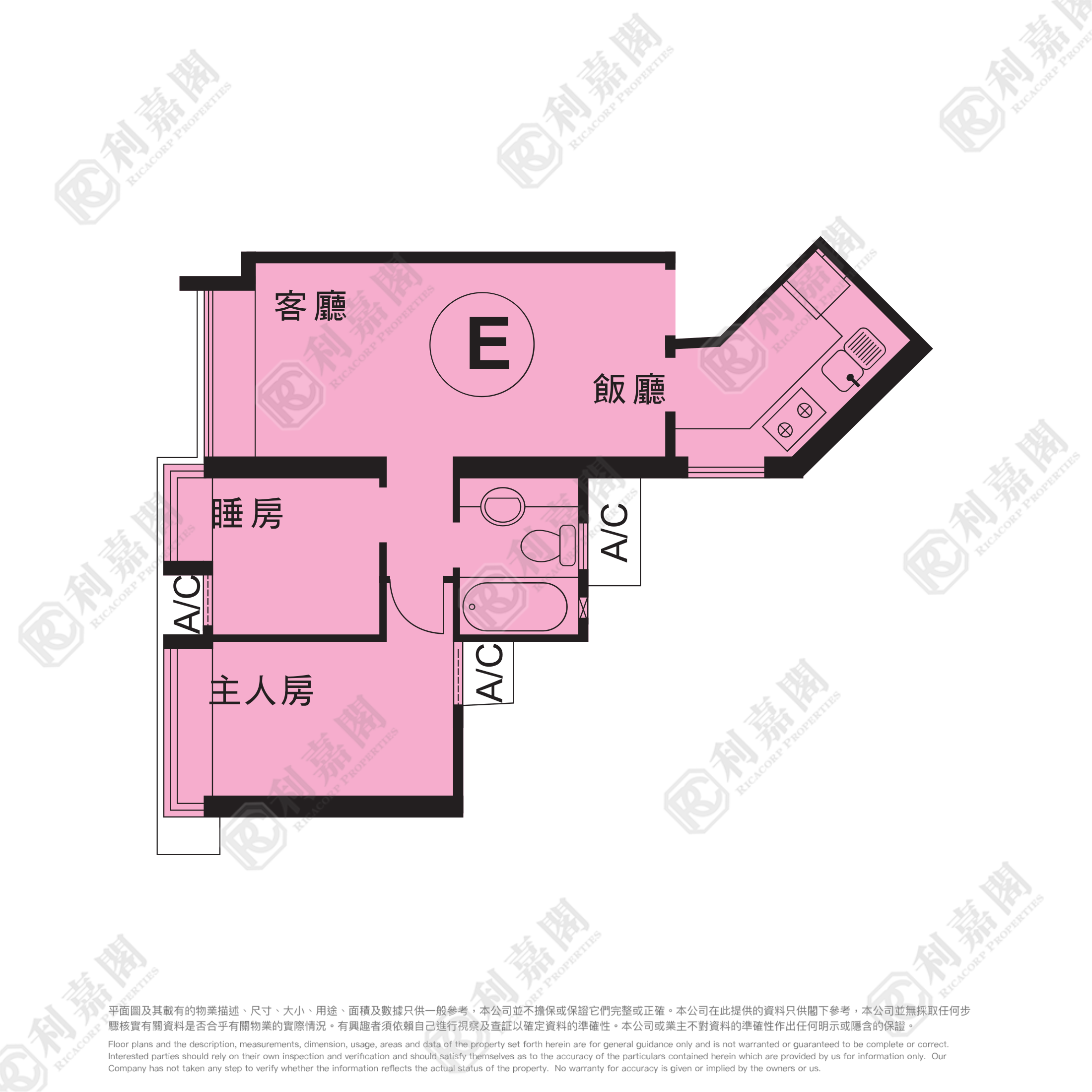 将军澳广场 2期 6座 极高层 E室 将军澳