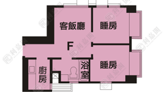 大埔中心 1期 1座 高層 F室 大埔