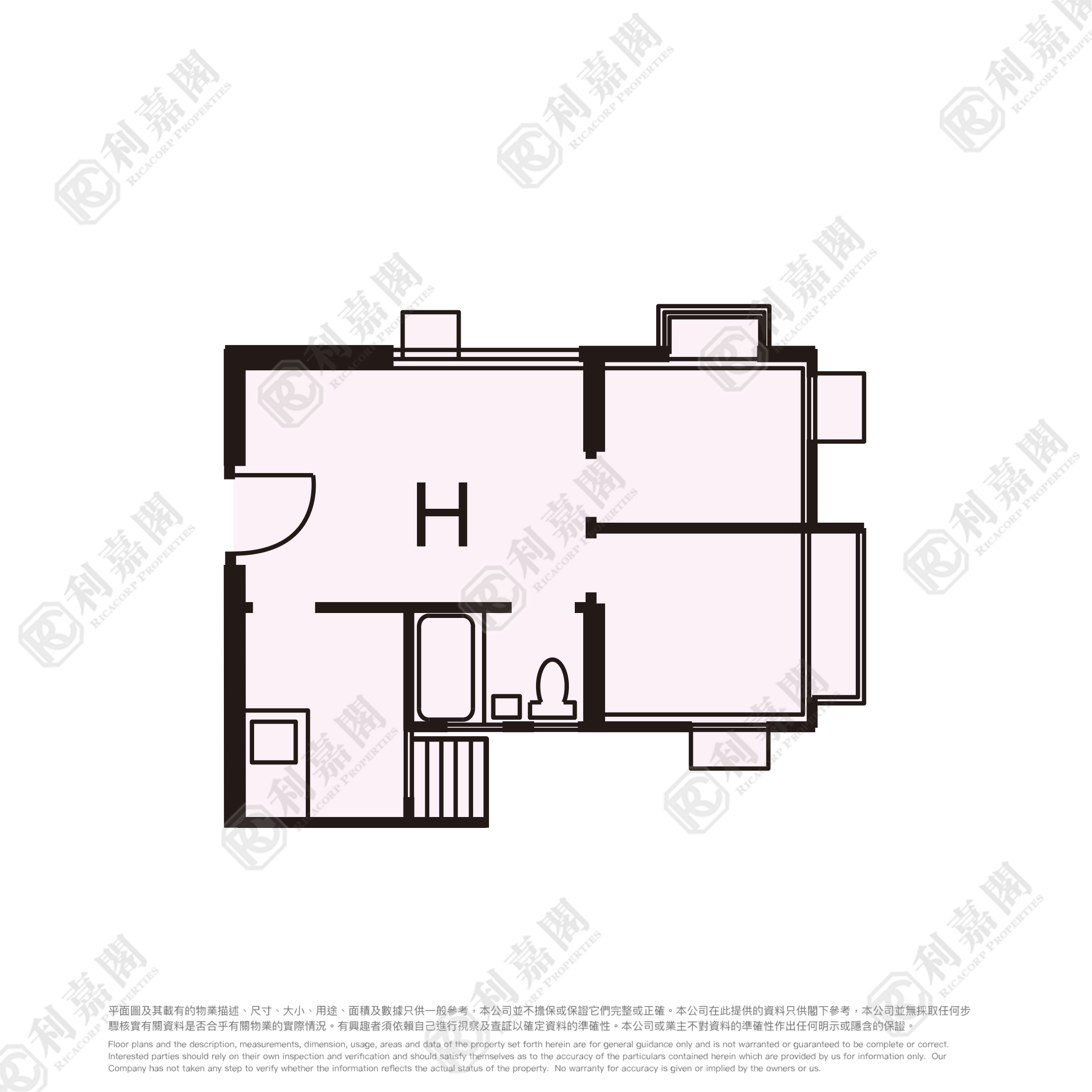 TUEN MUN TOWN PLAZA PHASE 2 - Block 2 Very High Floor Zone Flat H Tuen Mun