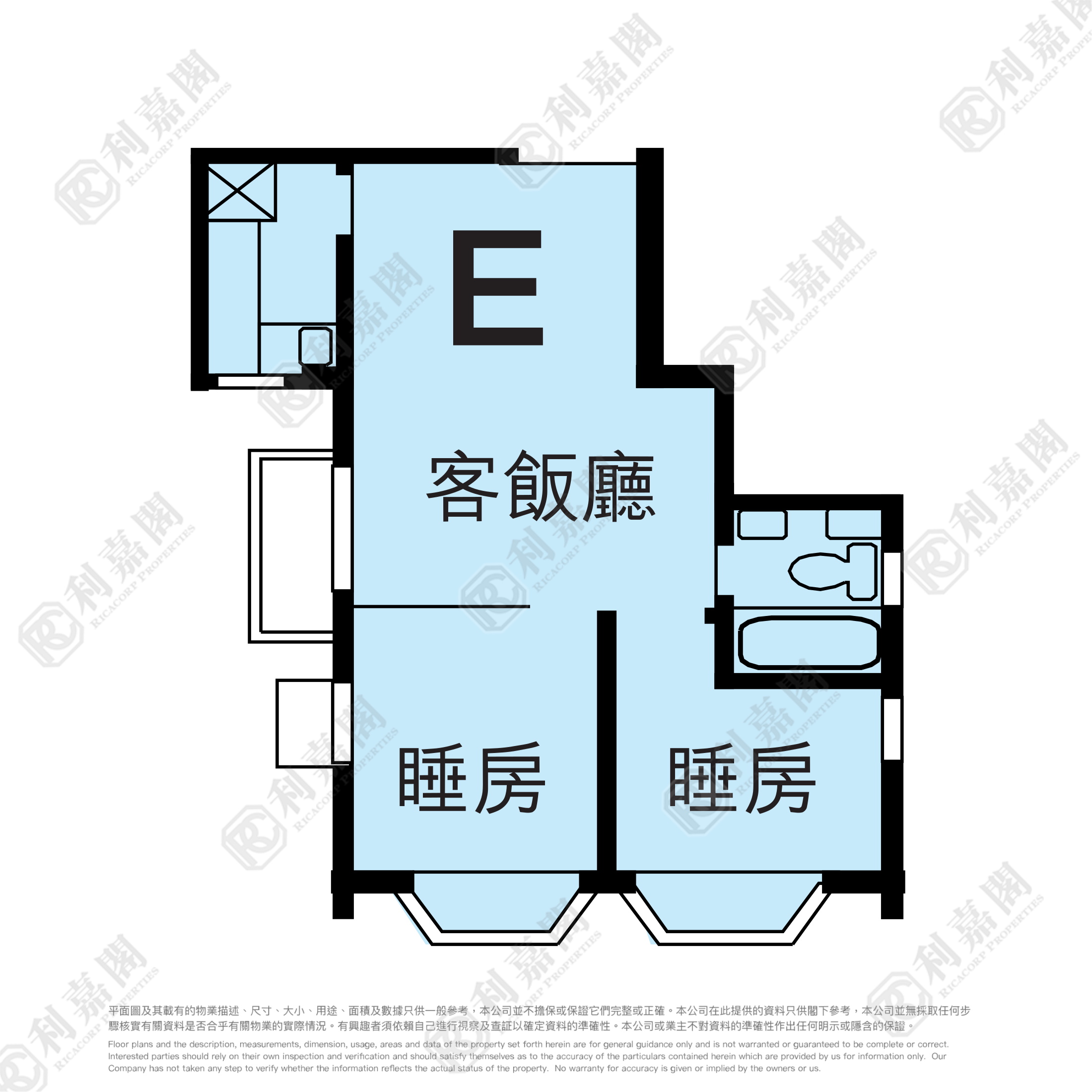 SHATIN CENTRE TONG NING BUILDING (BLOCK D) Medium Floor Zone Flat E Sha Tin/Fo Tan/Kau To Shan