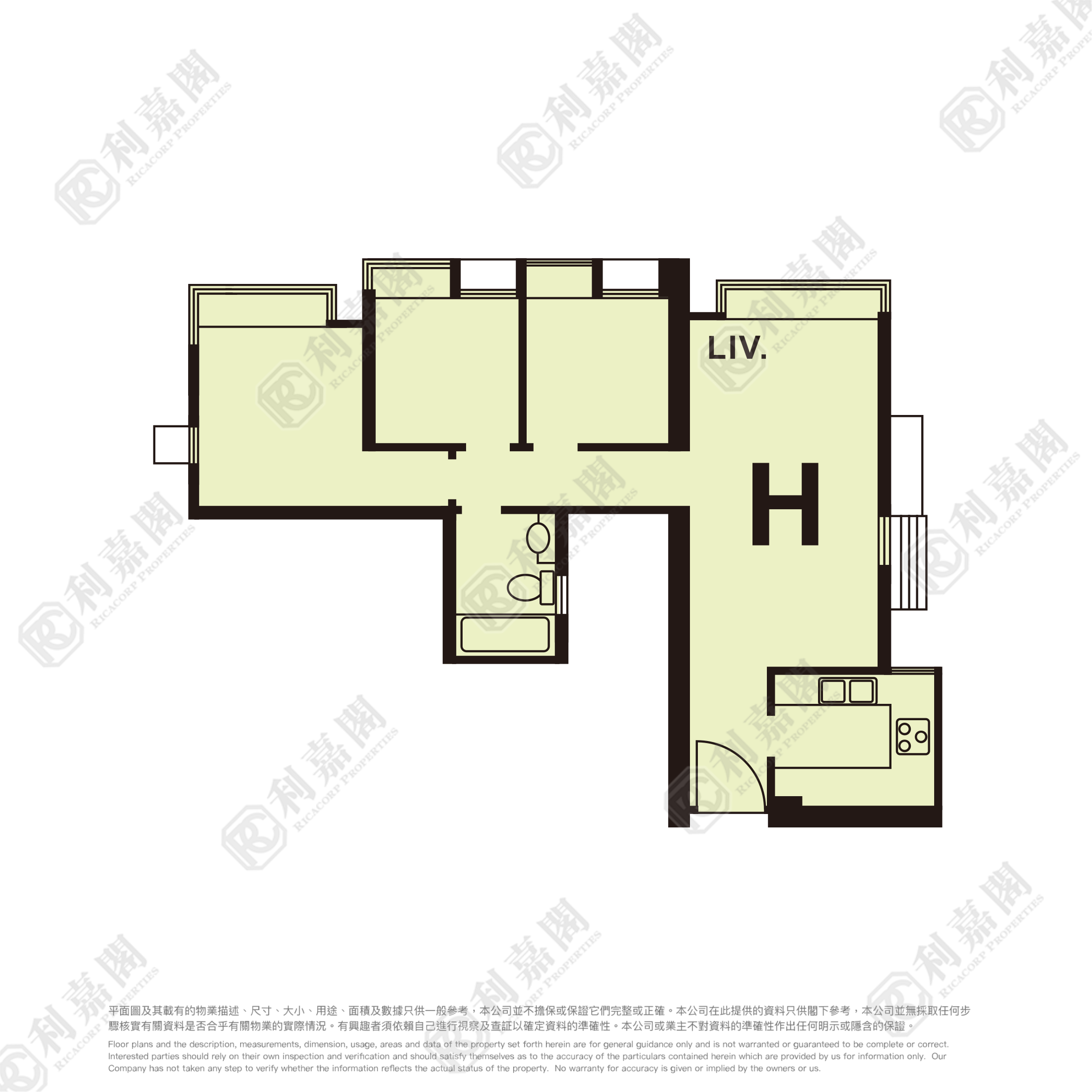 清水湾半岛 2期 7座 中层 H室 将军澳