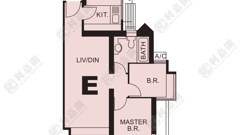 维景湾畔 1期 3座 低层 EF室 将军澳