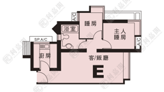 維景灣畔 1期 6座 高層 EF室 將軍澳