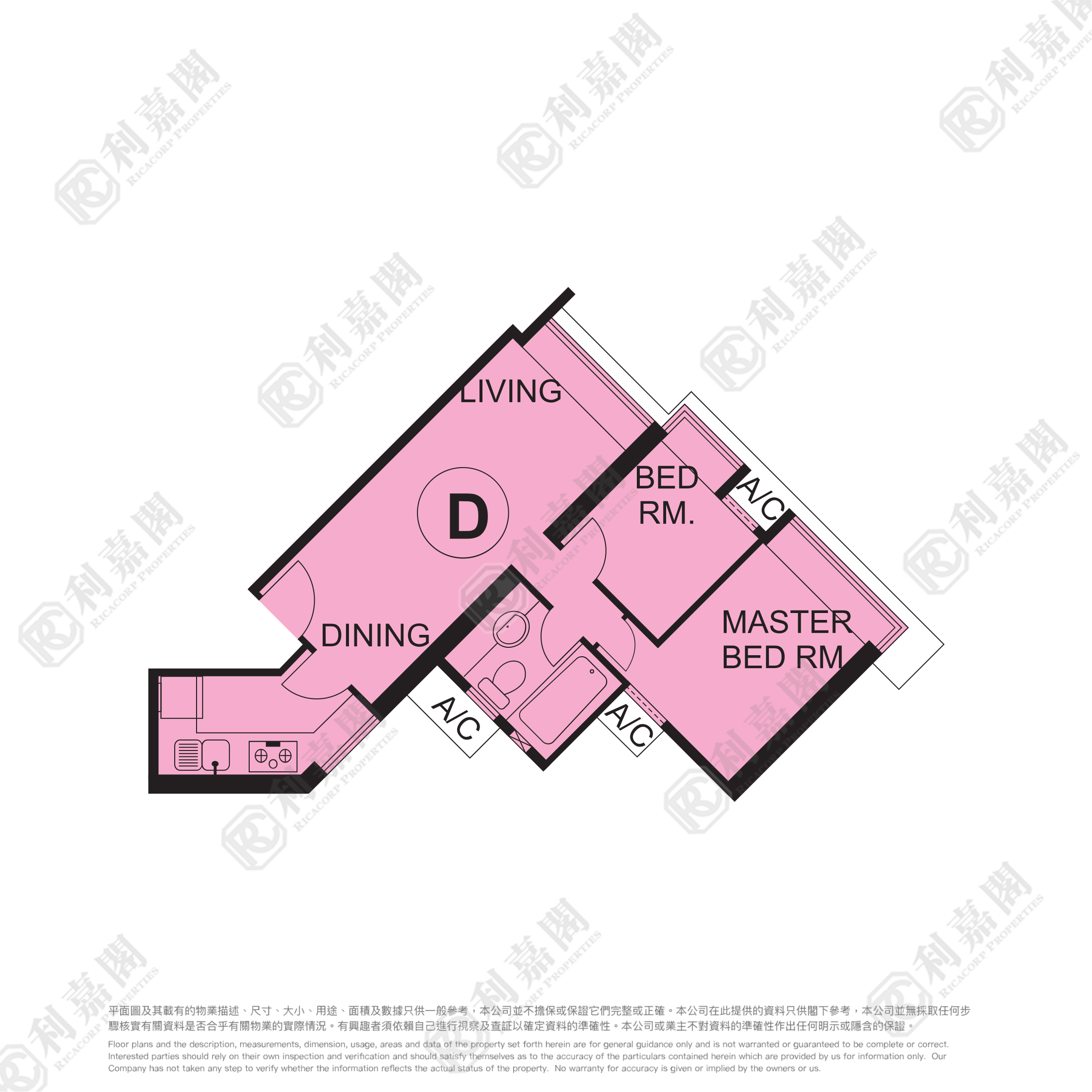 将军澳广场 1期 3A座 高层 D室 将军澳