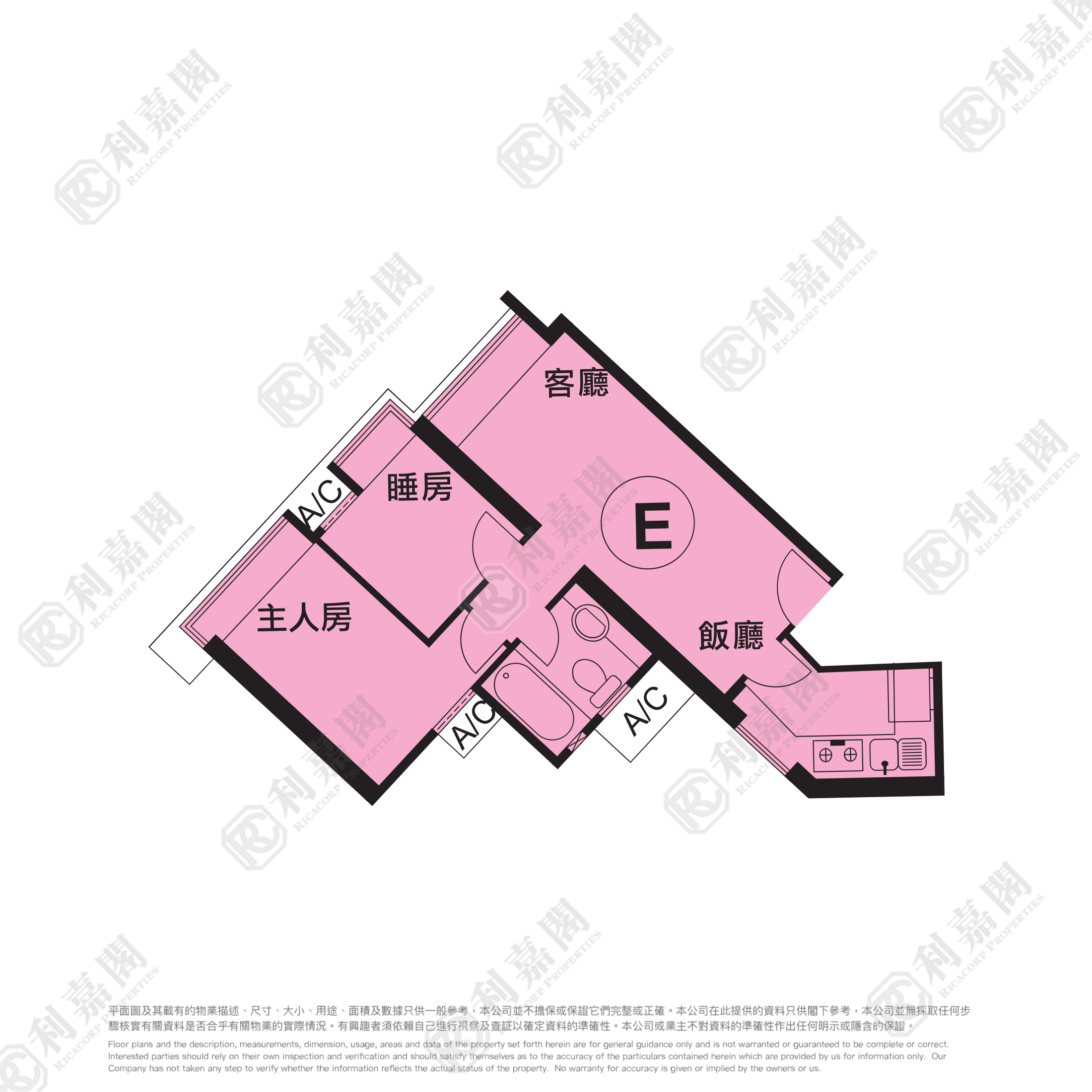 将军澳广场 1期 3座 高层 E室 将军澳